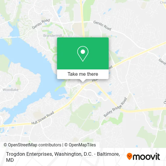 Trogdon Enterprises map