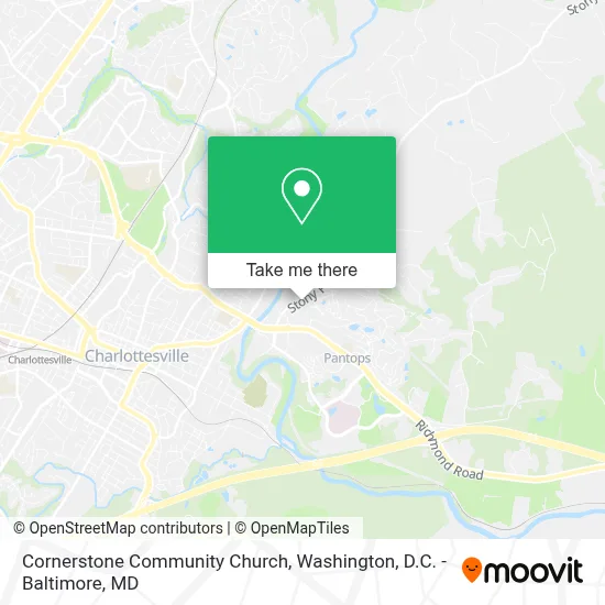 Cornerstone Community Church map