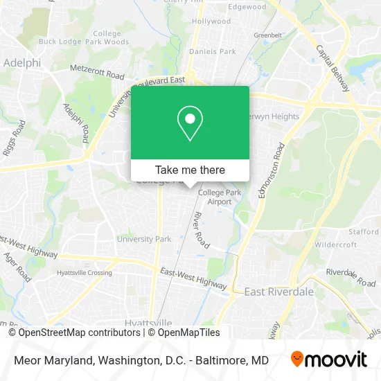 Meor Maryland map