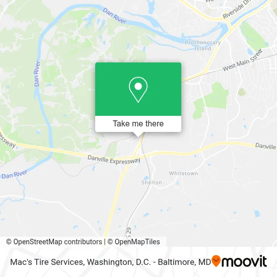 Mac's Tire Services map