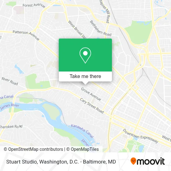 Stuart Studio map