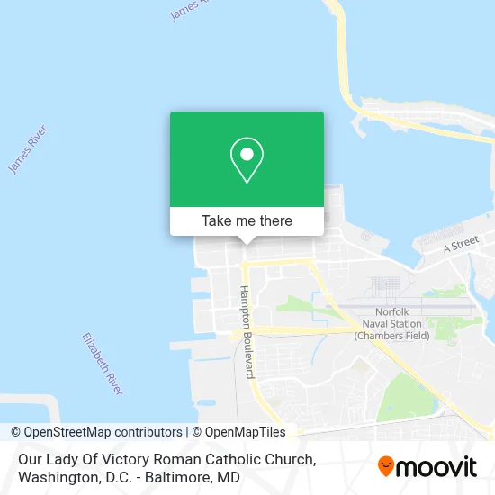 Our Lady Of Victory Roman Catholic Church map