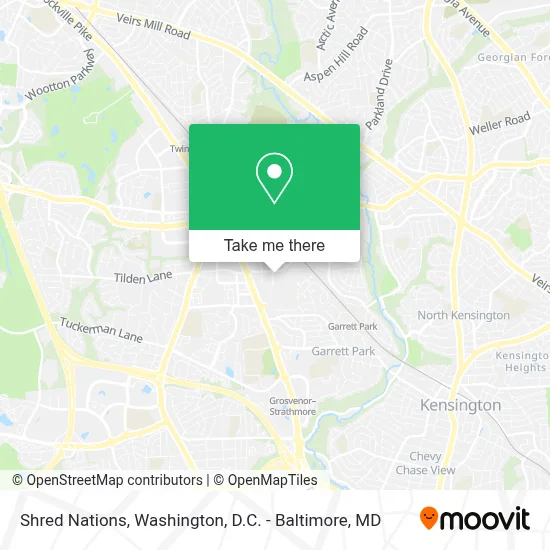 Shred Nations map