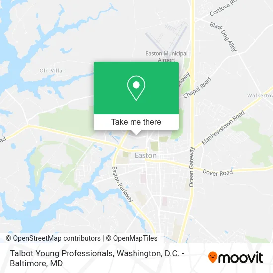 Talbot Young Professionals map