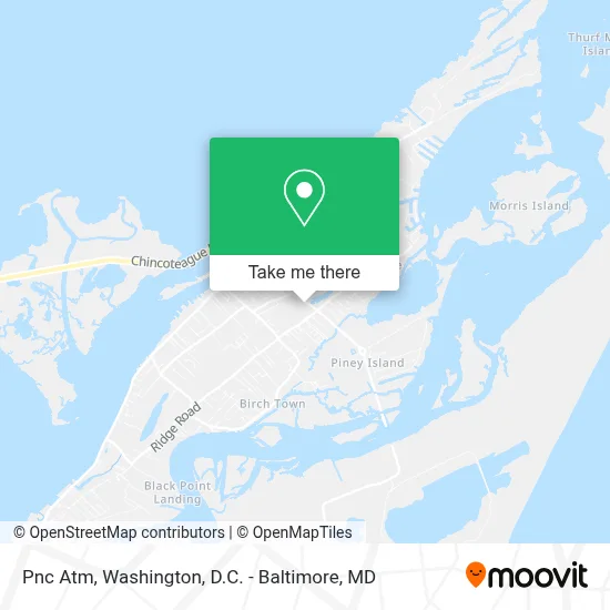 Pnc Atm map