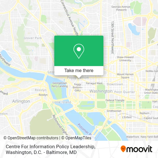Centre For Information Policy Leadership map
