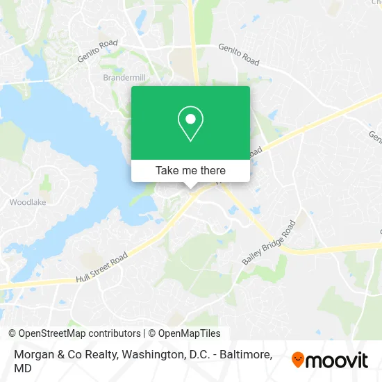 Morgan & Co Realty map
