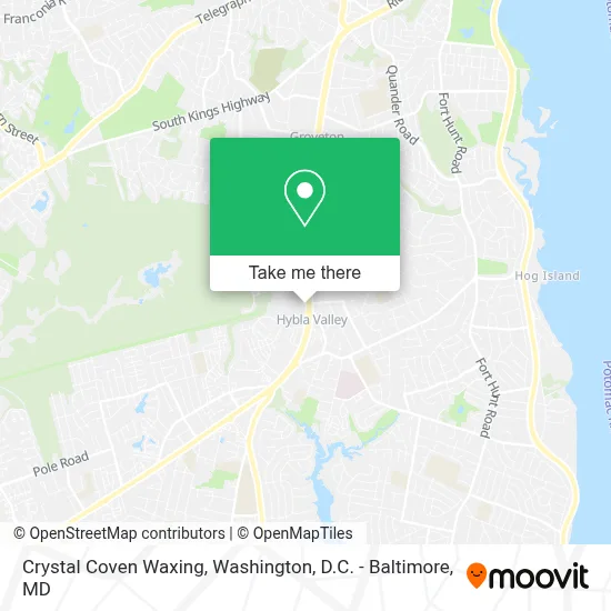 Crystal Coven Waxing map