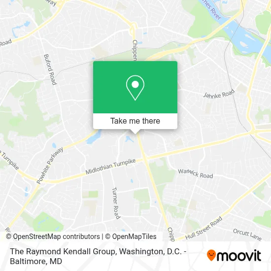 The Raymond Kendall Group map