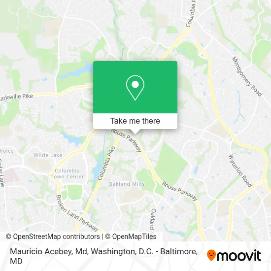 Mauricio Acebey, Md map