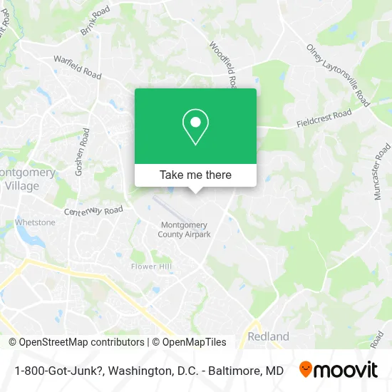 1-800-Got-Junk? map