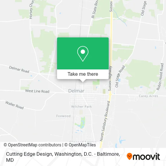 Cutting Edge Design map