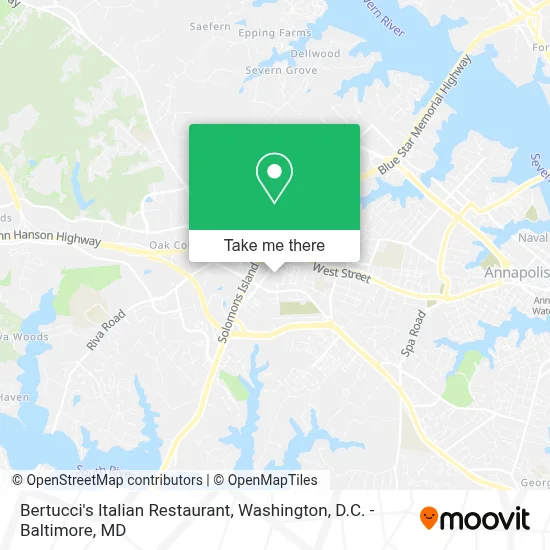 Bertucci's Italian Restaurant map