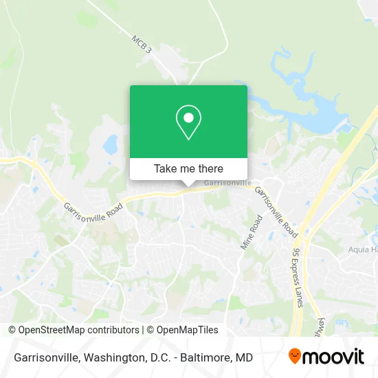 Garrisonville map