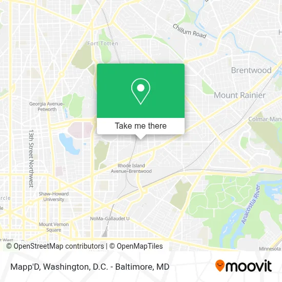 Mapp'D map