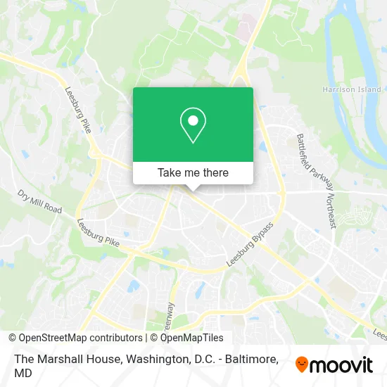 The Marshall House map