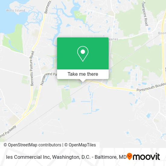 Ies Commercial Inc map