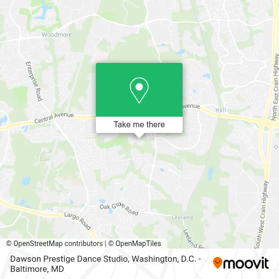 Dawson Prestige Dance Studio map