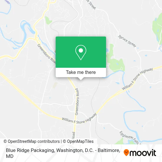 Blue Ridge Packaging map