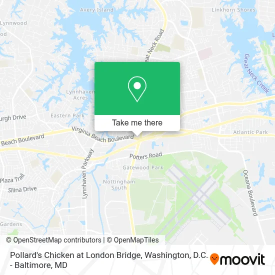 Pollard's Chicken at London Bridge map