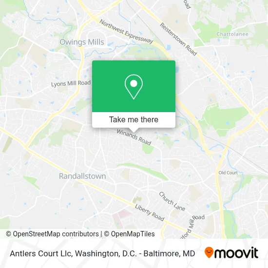 Antlers Court Llc map