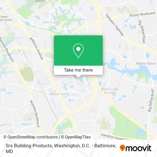 Srs Building Products map