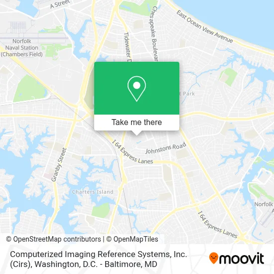 Computerized Imaging Reference Systems, Inc. (Cirs) map