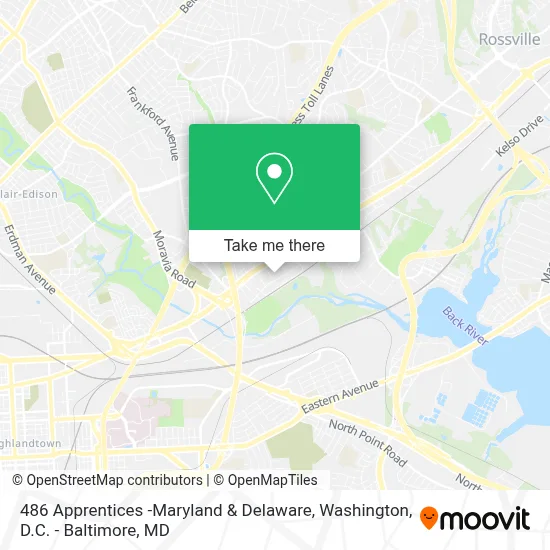 486 Apprentices -Maryland & Delaware map