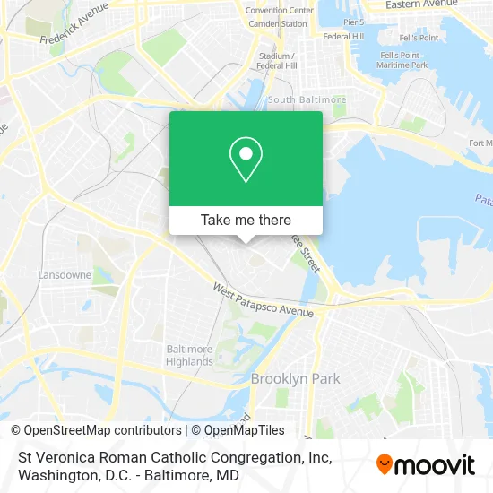 St Veronica Roman Catholic Congregation, Inc map