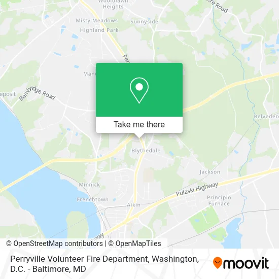 Perryville Volunteer Fire Department map
