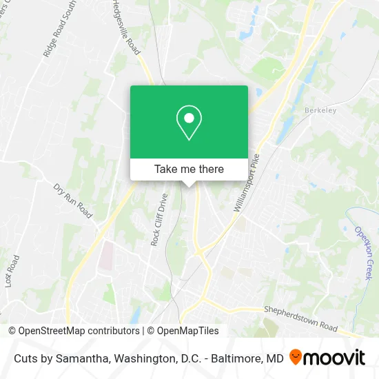 Cuts by Samantha map