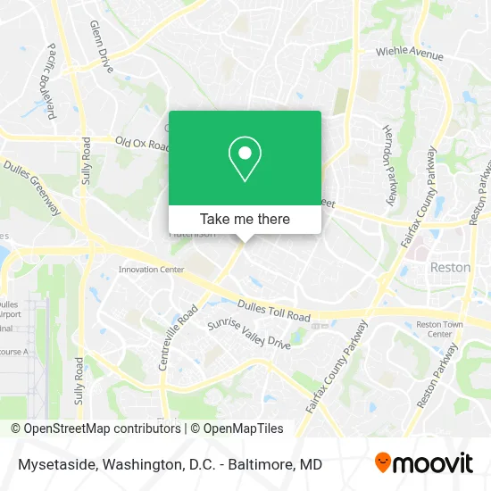 Mysetaside map