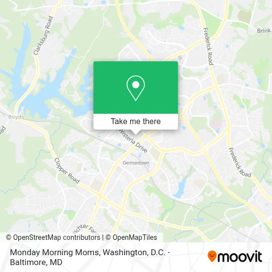 Monday Morning Moms map