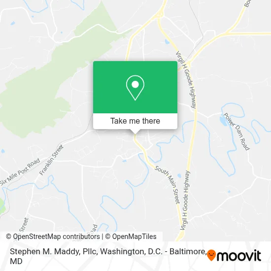 Stephen M. Maddy, Pllc map