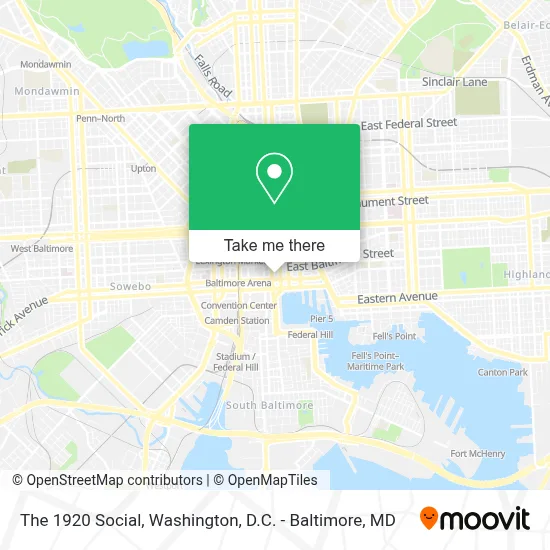 The 1920 Social map