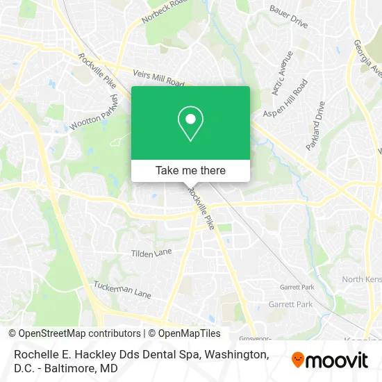 Rochelle E. Hackley Dds Dental Spa map