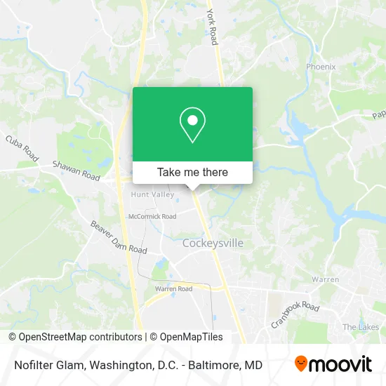 Nofilter Glam map