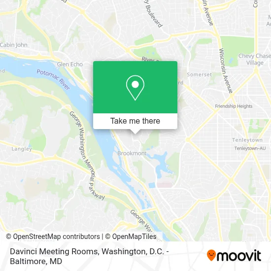 Davinci Meeting Rooms map