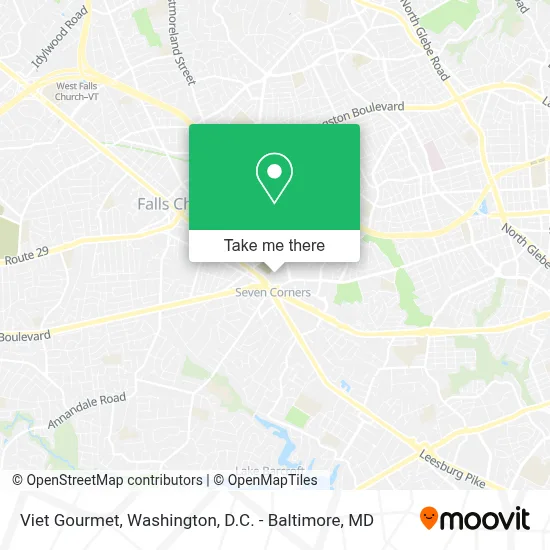 Viet Gourmet map