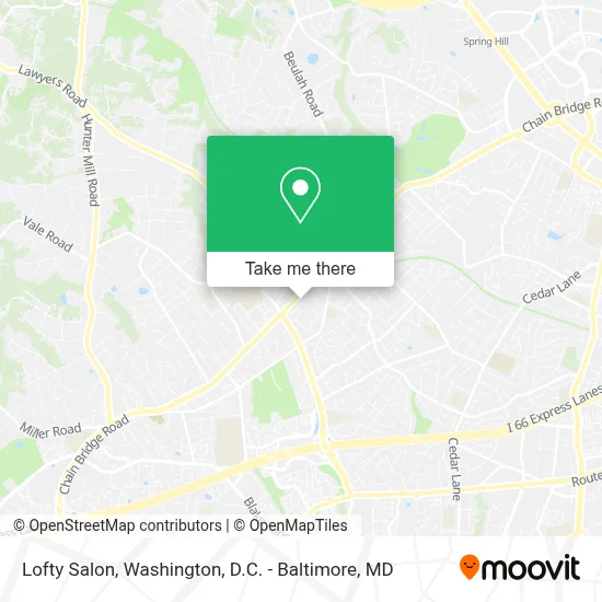 Lofty Salon map