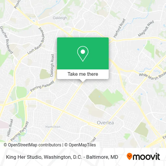 King Her Studio map
