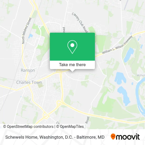 Schewels Home map