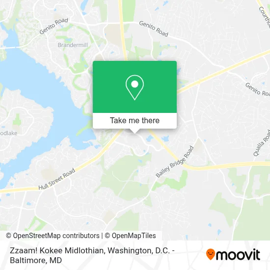 Zzaam! Kokee Midlothian map