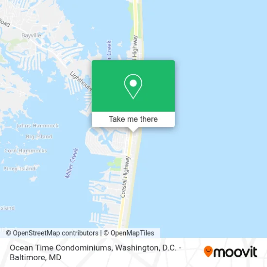 Ocean Time Condominiums map