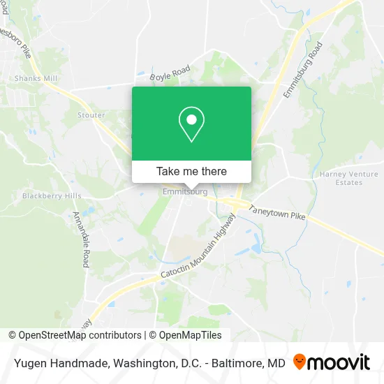 Yugen Handmade map