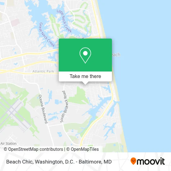 Beach Chic map