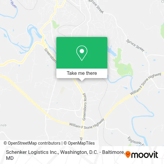 Schenker Logistics Inc. map