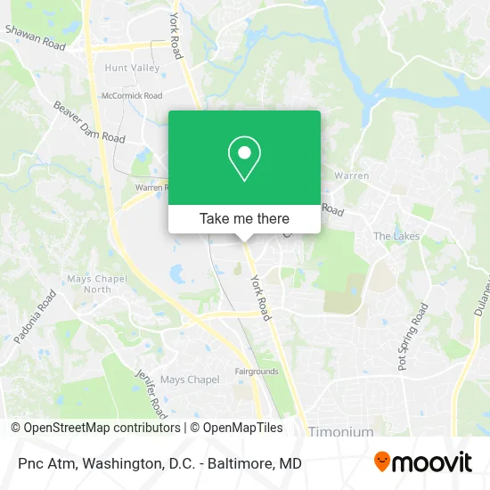 Pnc Atm map