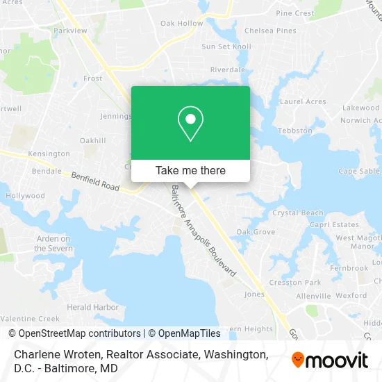 Charlene Wroten, Realtor Associate map