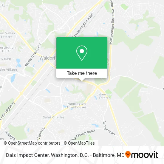 Dais Impact Center map